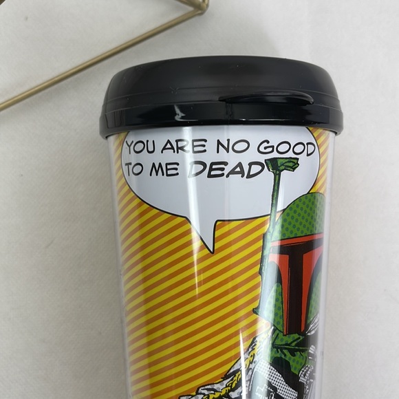 Star Wars Boba Fett Lidded Thermal Cup - Picture 2 of 7